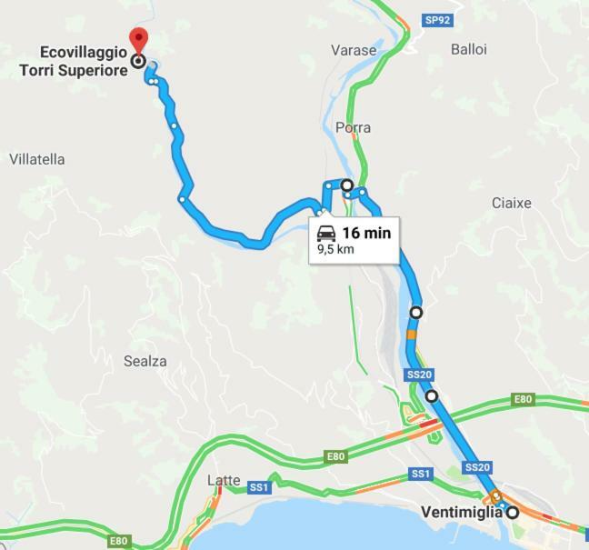 Ecovillaggio Torri Superiore Экстерьер фото